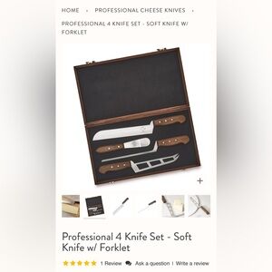 Formaticum Professional Cheese Knife set great gift!